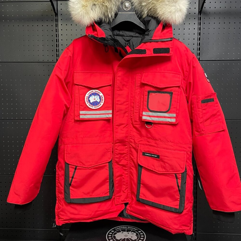 Canada Goose Red Expedition Parka – Authentic, Excellent Condition
